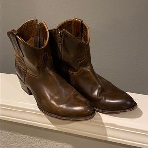 Frye ankle booties